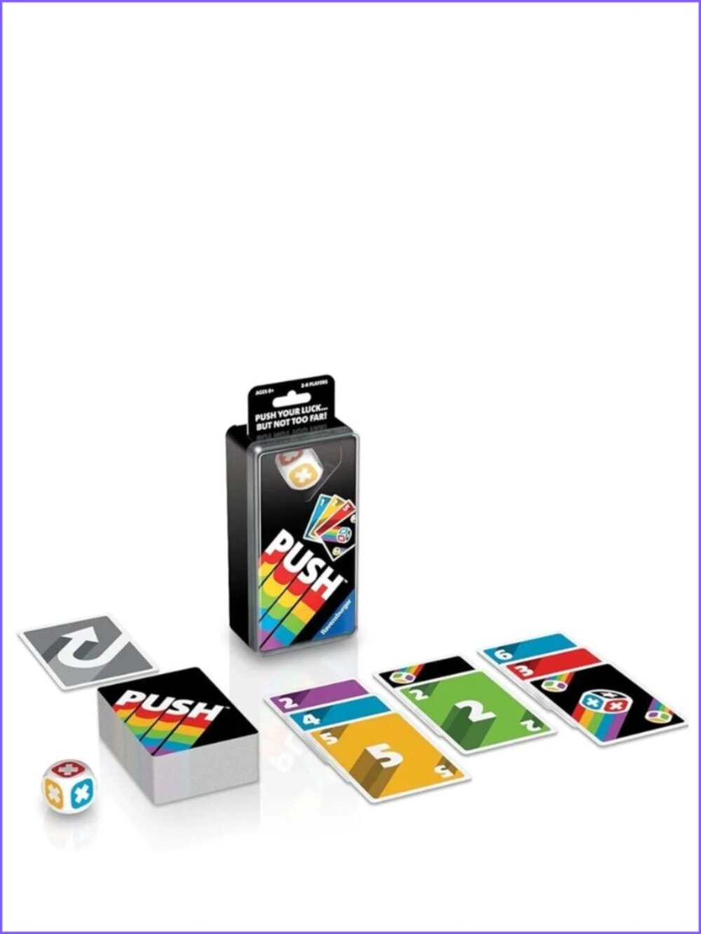 Push -Ravensburger Family Dice Game For 8 years up New  In Box